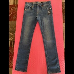 NEW VOLCOM Boys Skinny Jeans 👖 size 26,